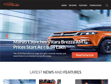 Tablet Screenshot of carzgarage.com